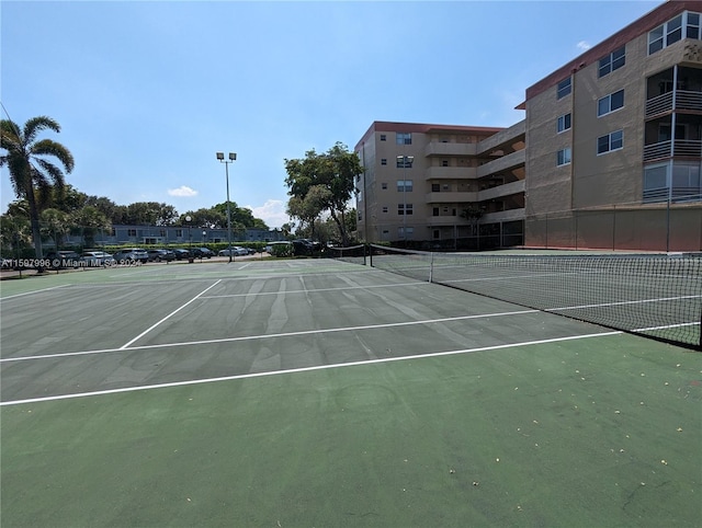 view of sport court