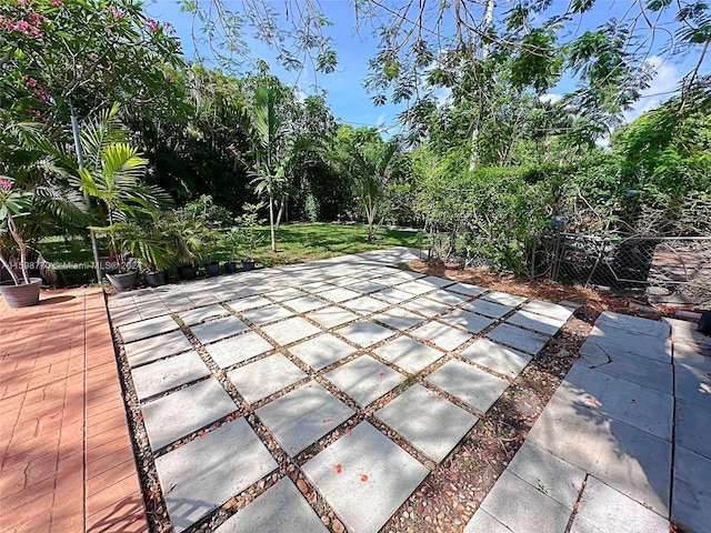 view of patio