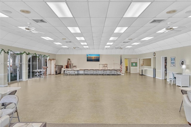 view of reception area