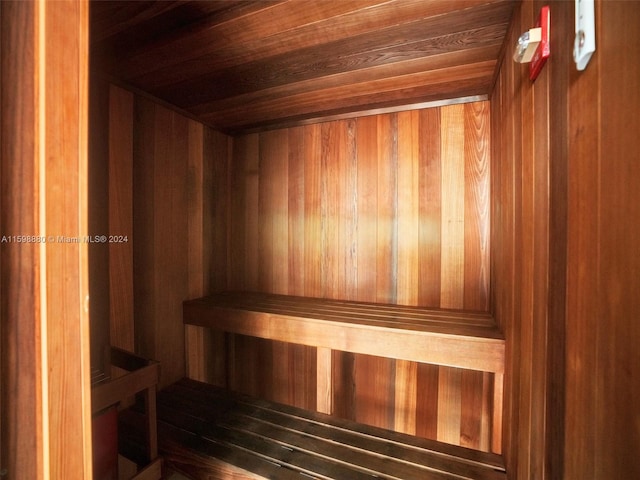 view of sauna / steam room