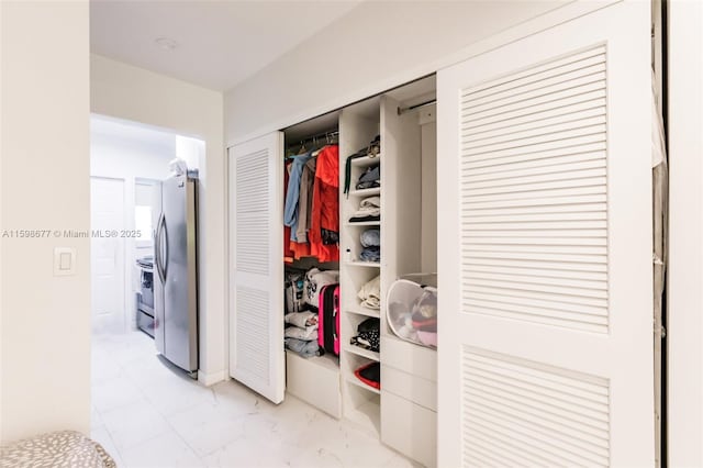 view of closet