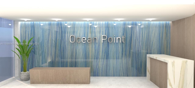 view of reception