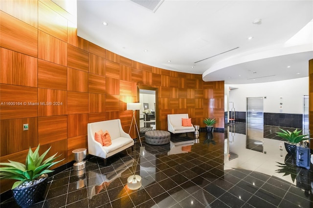 view of community lobby