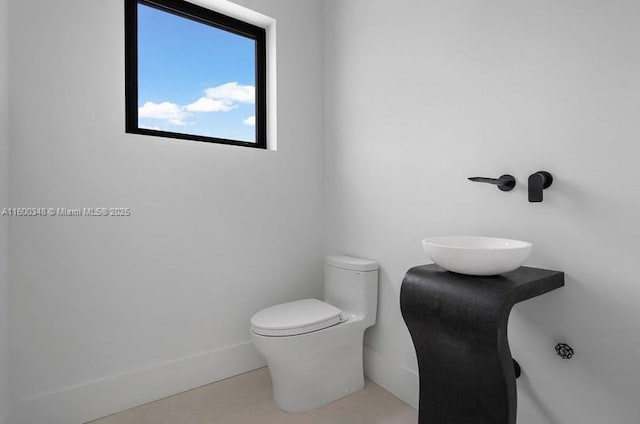 half bath with toilet