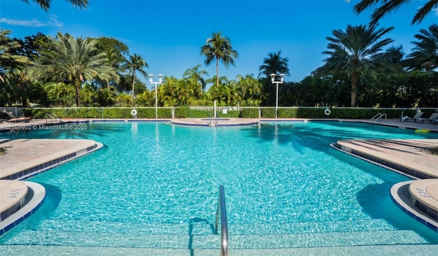 view of swimming pool