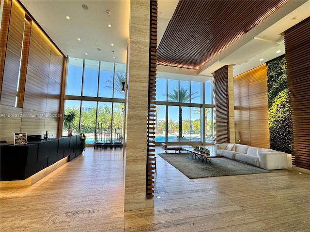 view of lobby