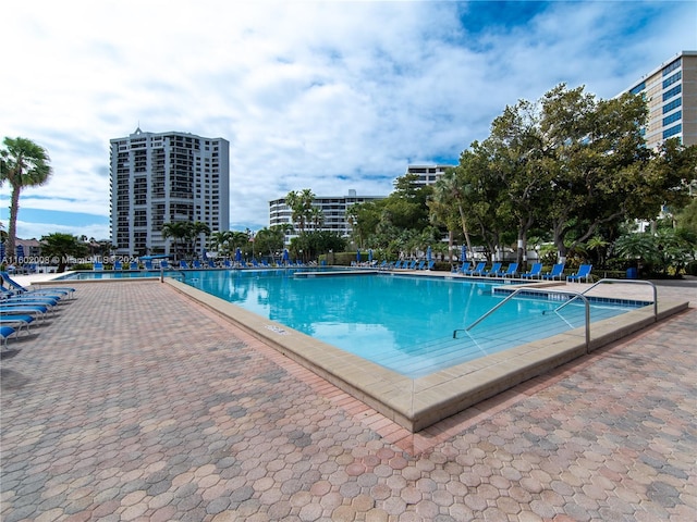 view of swimming pool