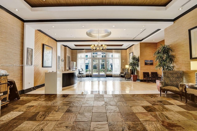 view of community lobby