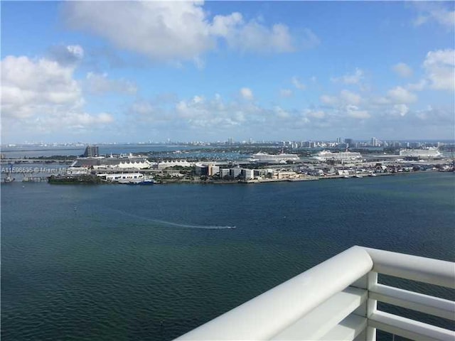 900 Brickell Key Blvd Unit 2803, Miami, FL 33131 - water view with nearby urban area