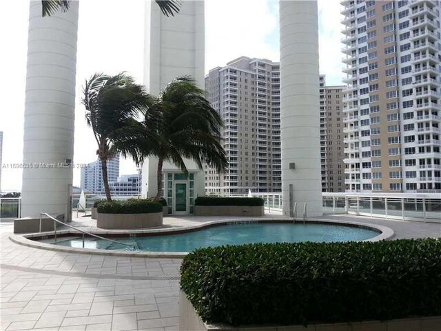 900 Brickell Key Blvd Unit 2803, Miami, FL 33131 - view of community pool