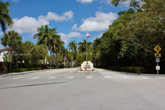 view of road