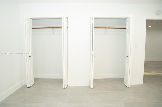 view of closet