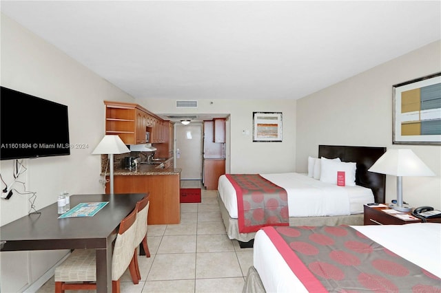 19201 Collins Ave Unit 447, Sunny Isles Beach, FL 33160 - bedroom with light tile patterned flooring