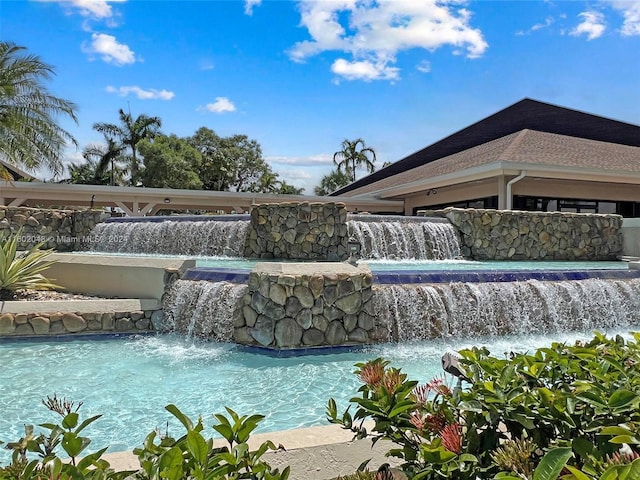 view of pool