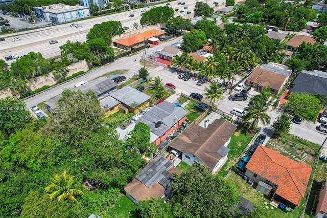 view of aerial view