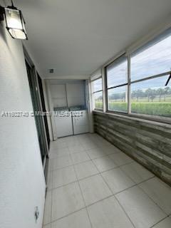 interior space featuring washer / clothes dryer