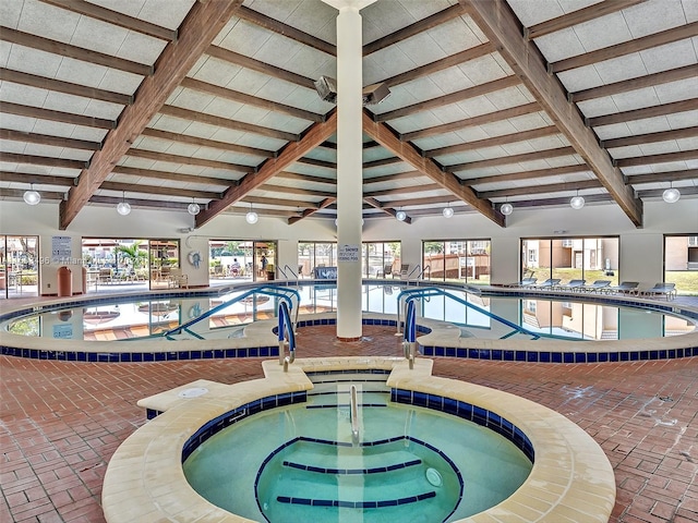 view of pool