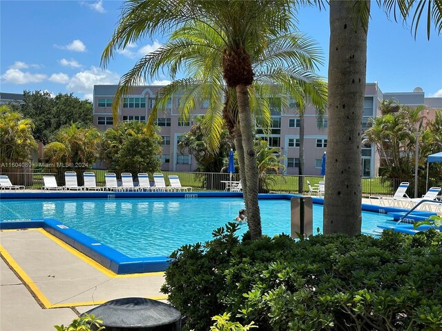 view of swimming pool