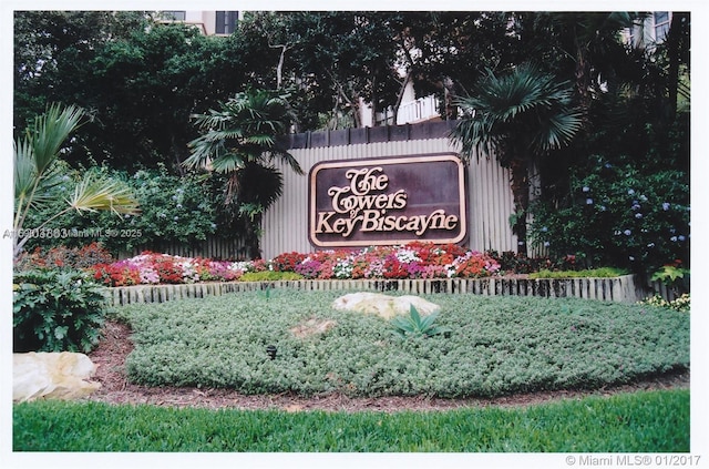 1121 Crandon Blvd Unit D604, Key Biscayne, FL 33149 - view of community sign