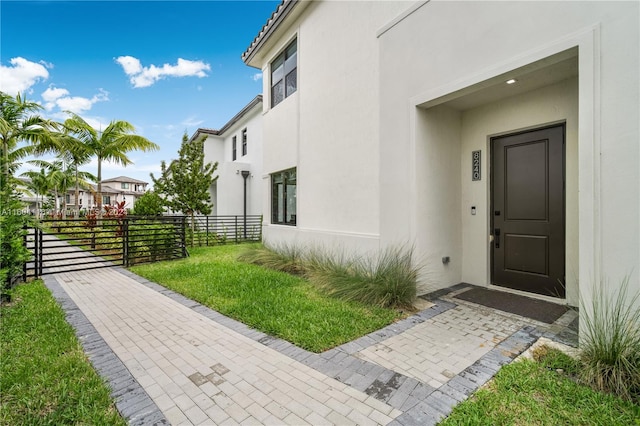 view of entrance to property