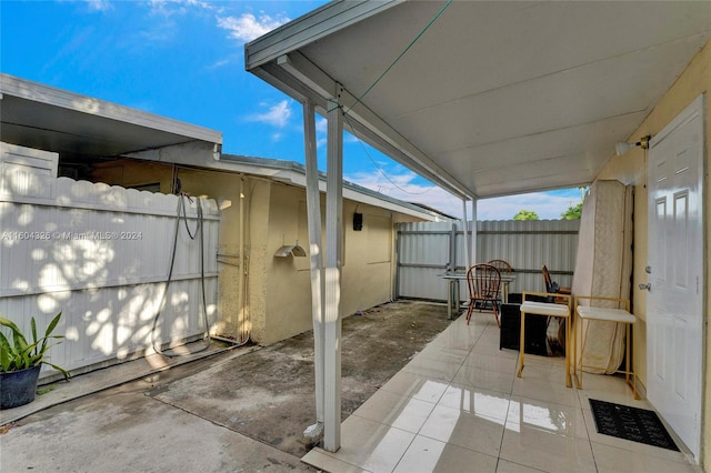 view of patio / terrace