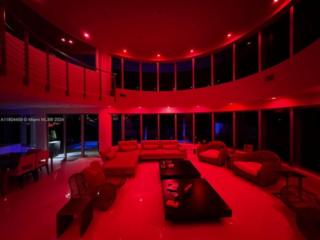 3344 NE 167th St, North Miami Beach, FL 33160 - building lobby featuring a towering ceiling