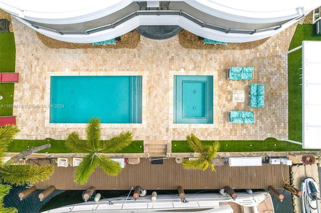 3344 NE 167th St, North Miami Beach, FL 33160 - drone / aerial view