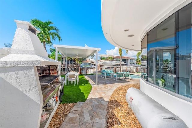 3344 NE 167th St, North Miami Beach, FL 33160 - view of patio