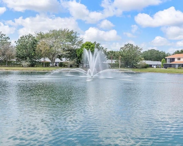 property view of water