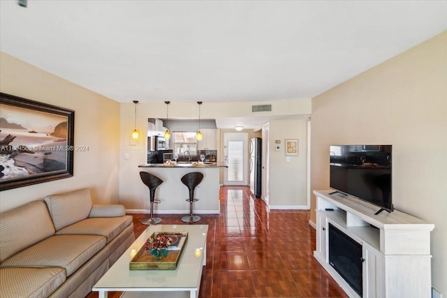 view of living room