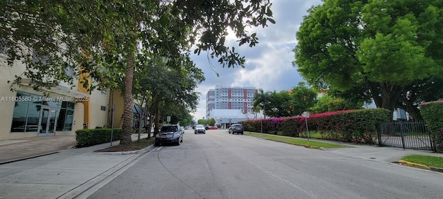 view of street