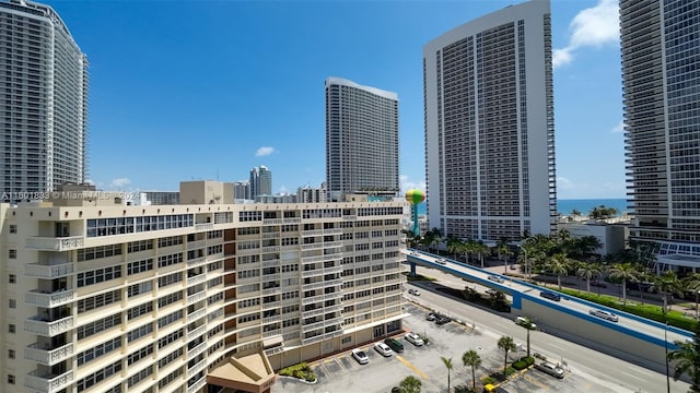 view of property's view of city