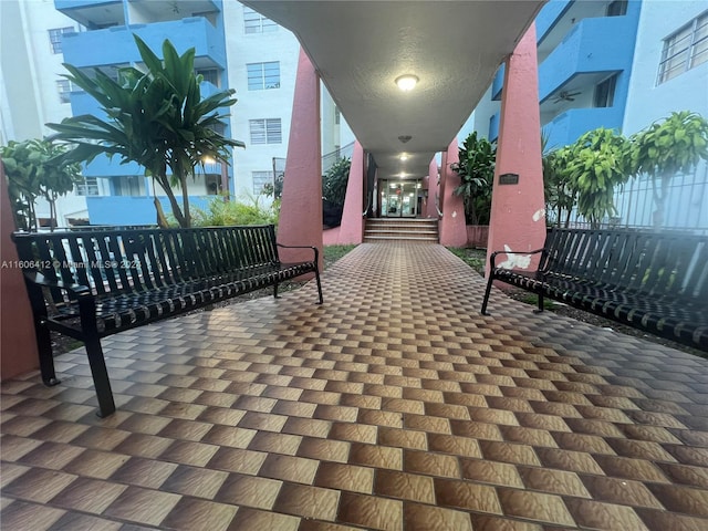 view of community lobby