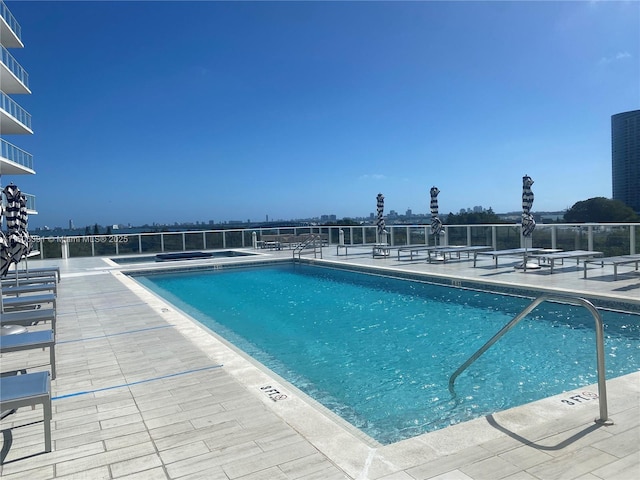 4250 Biscayne Blvd Unit 806, Miami, FL 33137 - pool featuring fence and a patio area