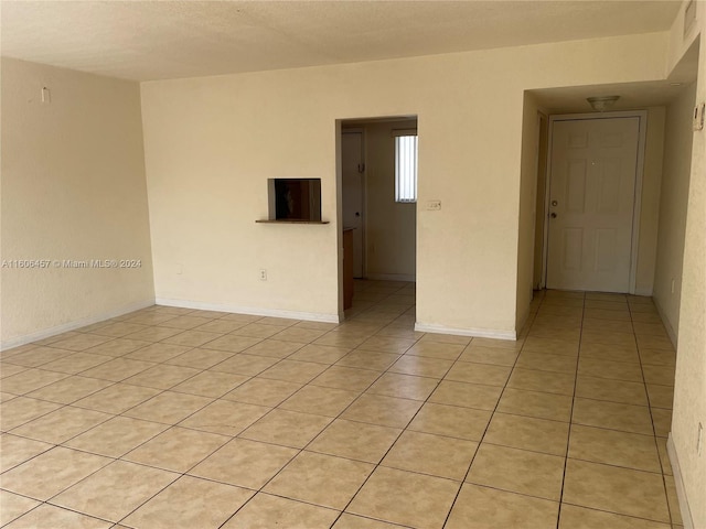 view of tiled empty room