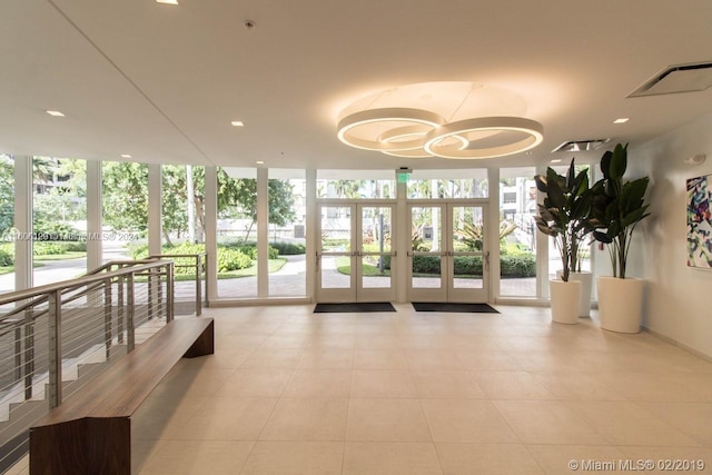 view of building lobby