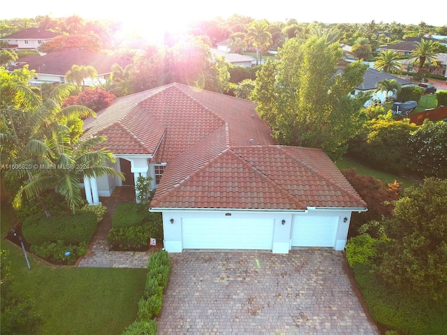 view of drone / aerial view