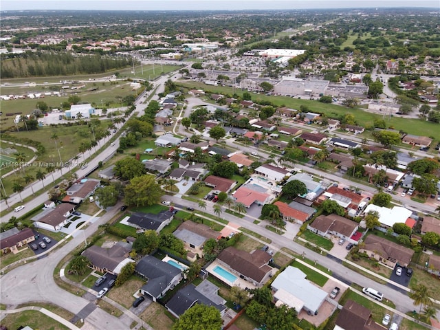 view of aerial view