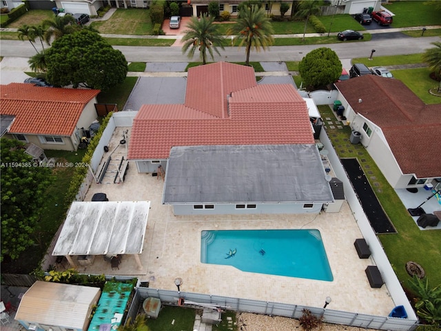 view of birds eye view of property