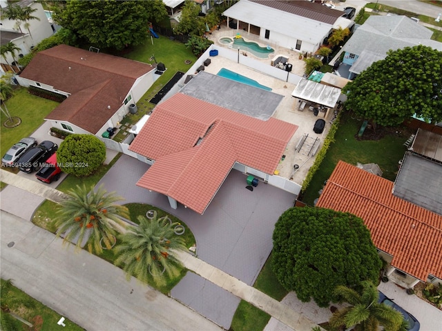 view of drone / aerial view