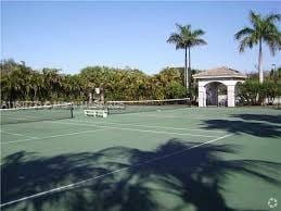 view of tennis court