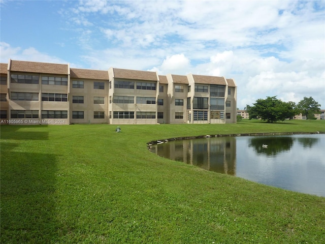 property view of water