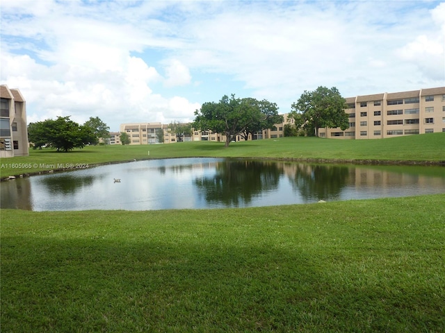 property view of water