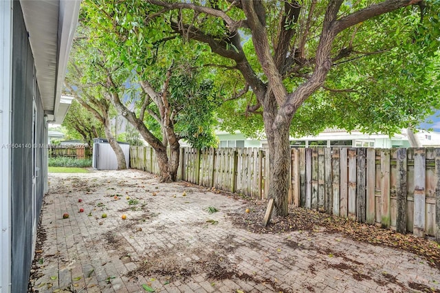 exterior space with a patio area