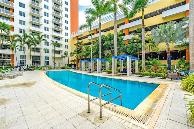 view of swimming pool