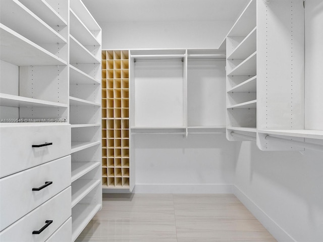 view of spacious closet