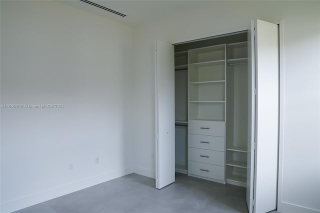 view of closet