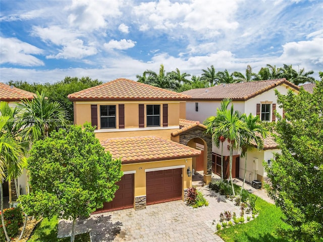 view of mediterranean / spanish house