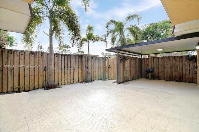 view of patio / terrace with grilling area