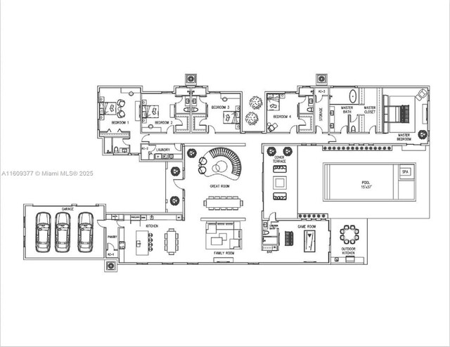 12231 SW 2nd St, Plantation, FL 33325 - room layout